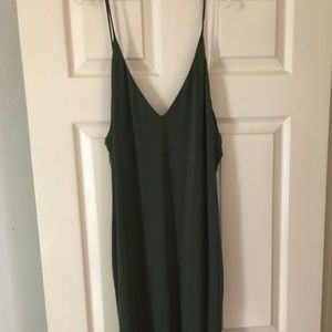 NWT FASHION NOVA sexy olive dress